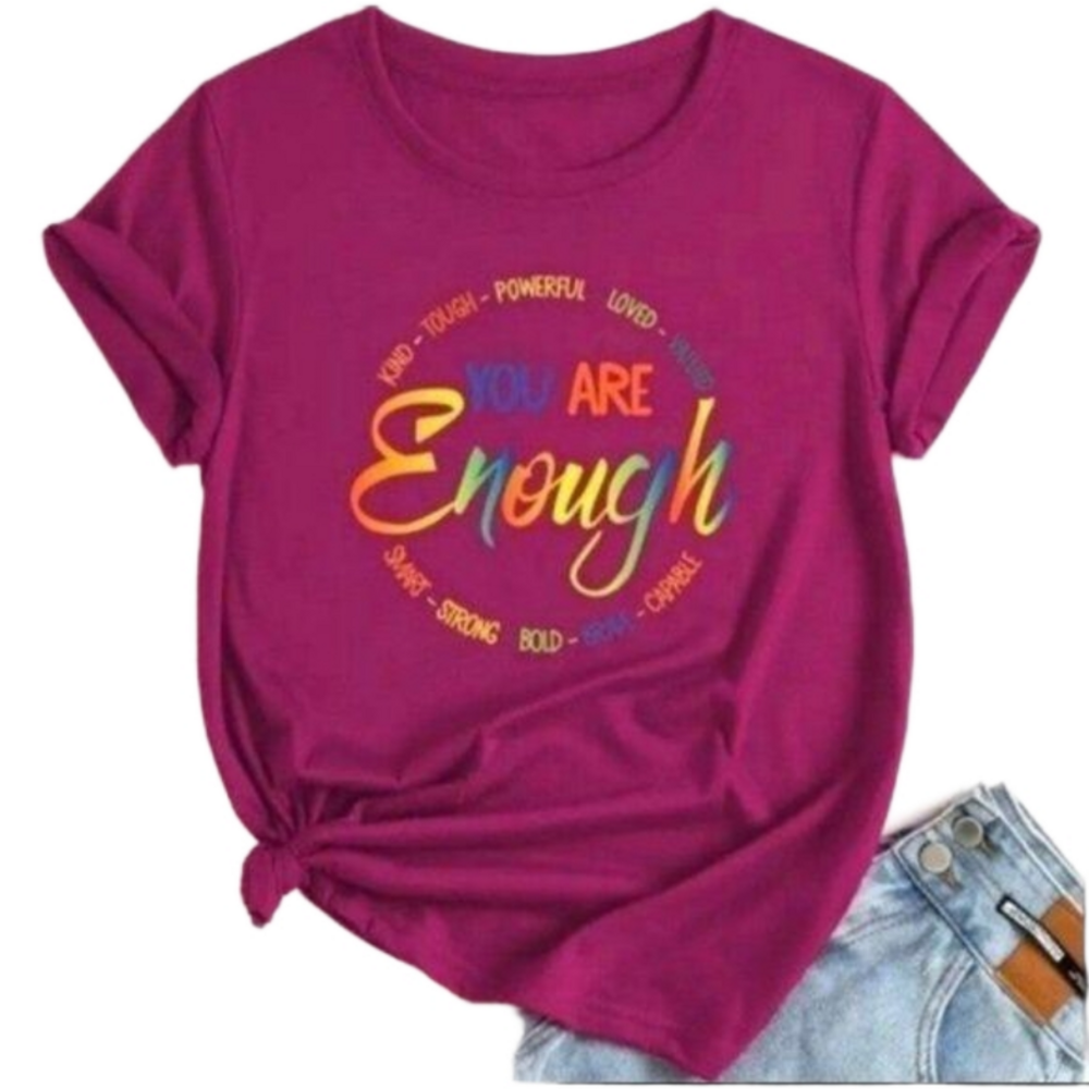 Plus size rainbow shirt